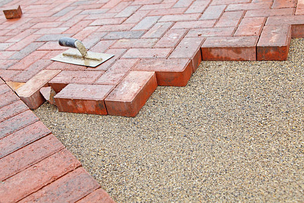 Permeable Paver Driveway in Lakesite, TN